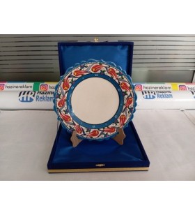 HZ-002 ÇİNİ TABAK PLAKET 